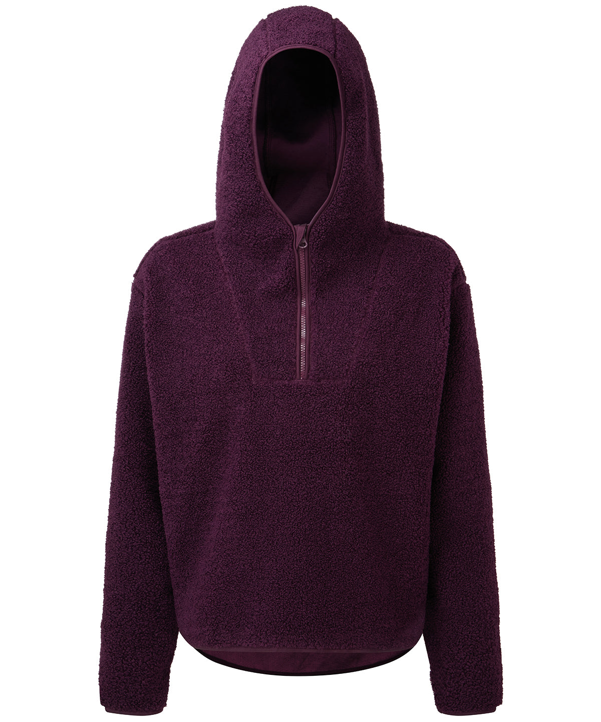 Women's TriDri® sherpa ¼ zip hoodie