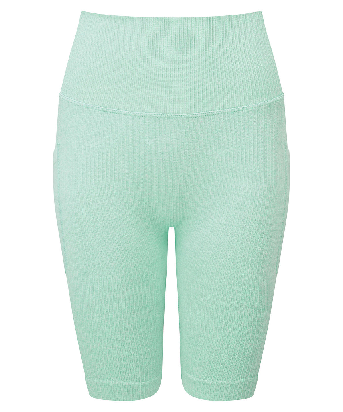 Women's TriDri® ribbed seamless 3D fit" cycle shorts"