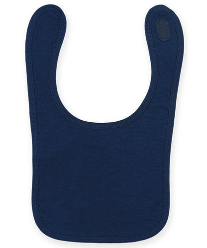 Plain and contrast bib