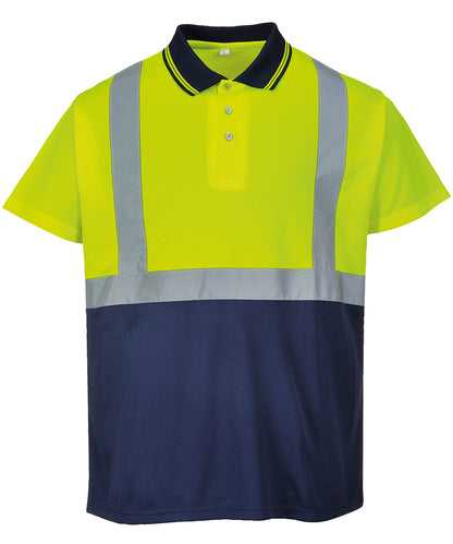 Two-tone polo (S479)