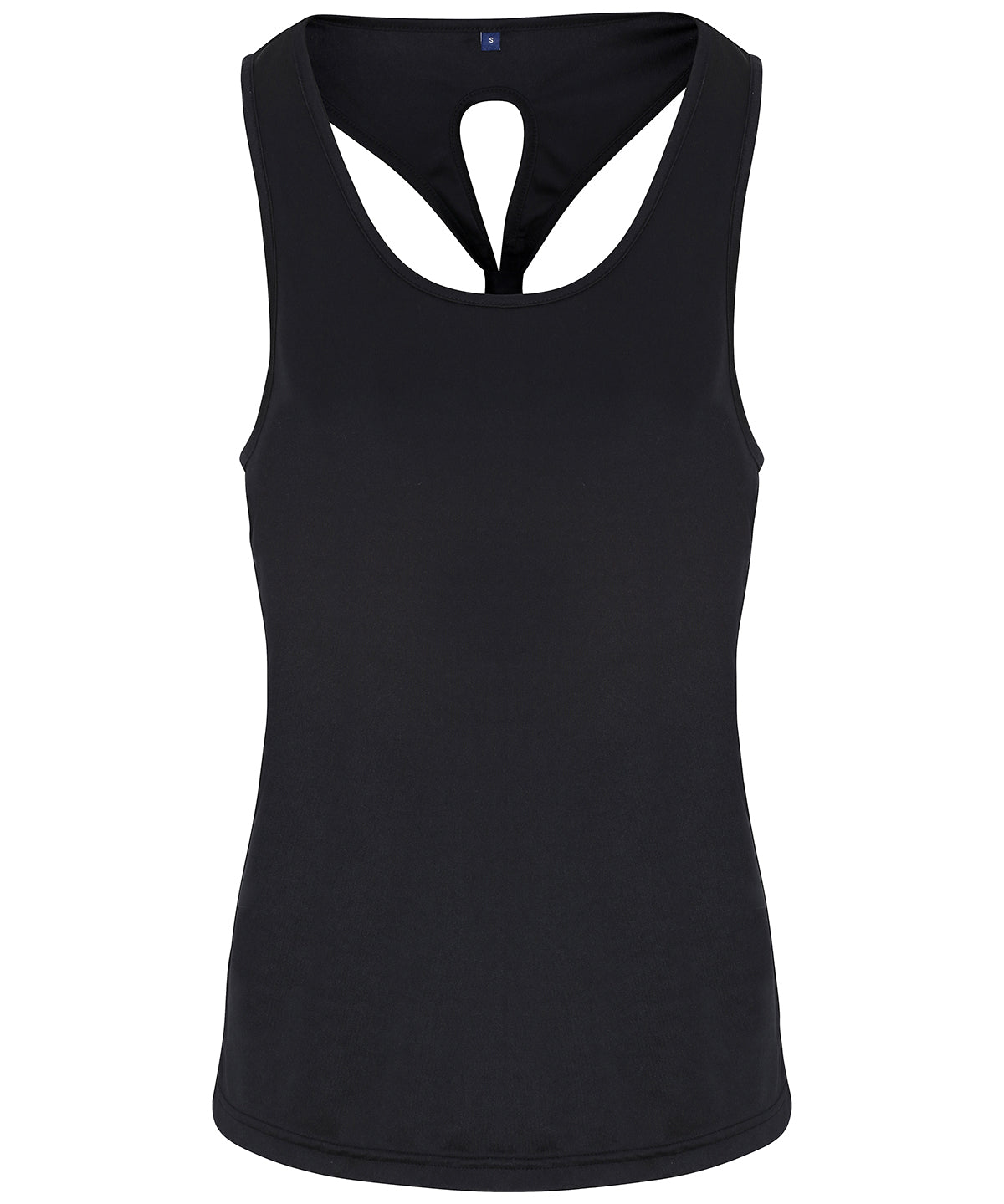 Women's TriDri® yoga knot vest 