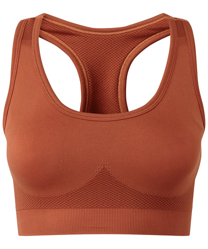 Tridri® seamless 3D fit" multi-sport sculpt solid colour bra"