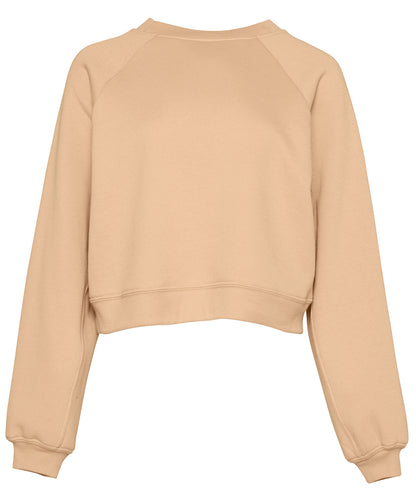 Women's raglan pullover fleece
