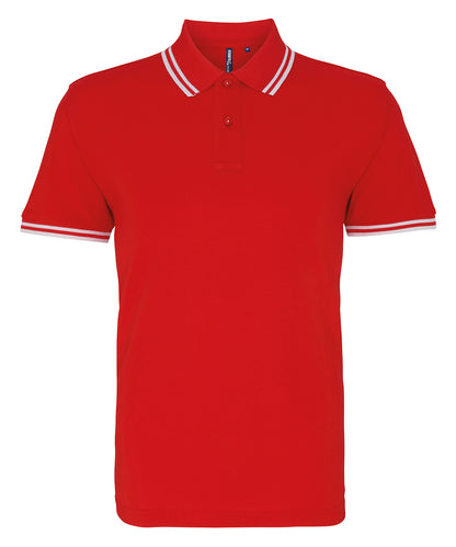 Classic fit tipped polo