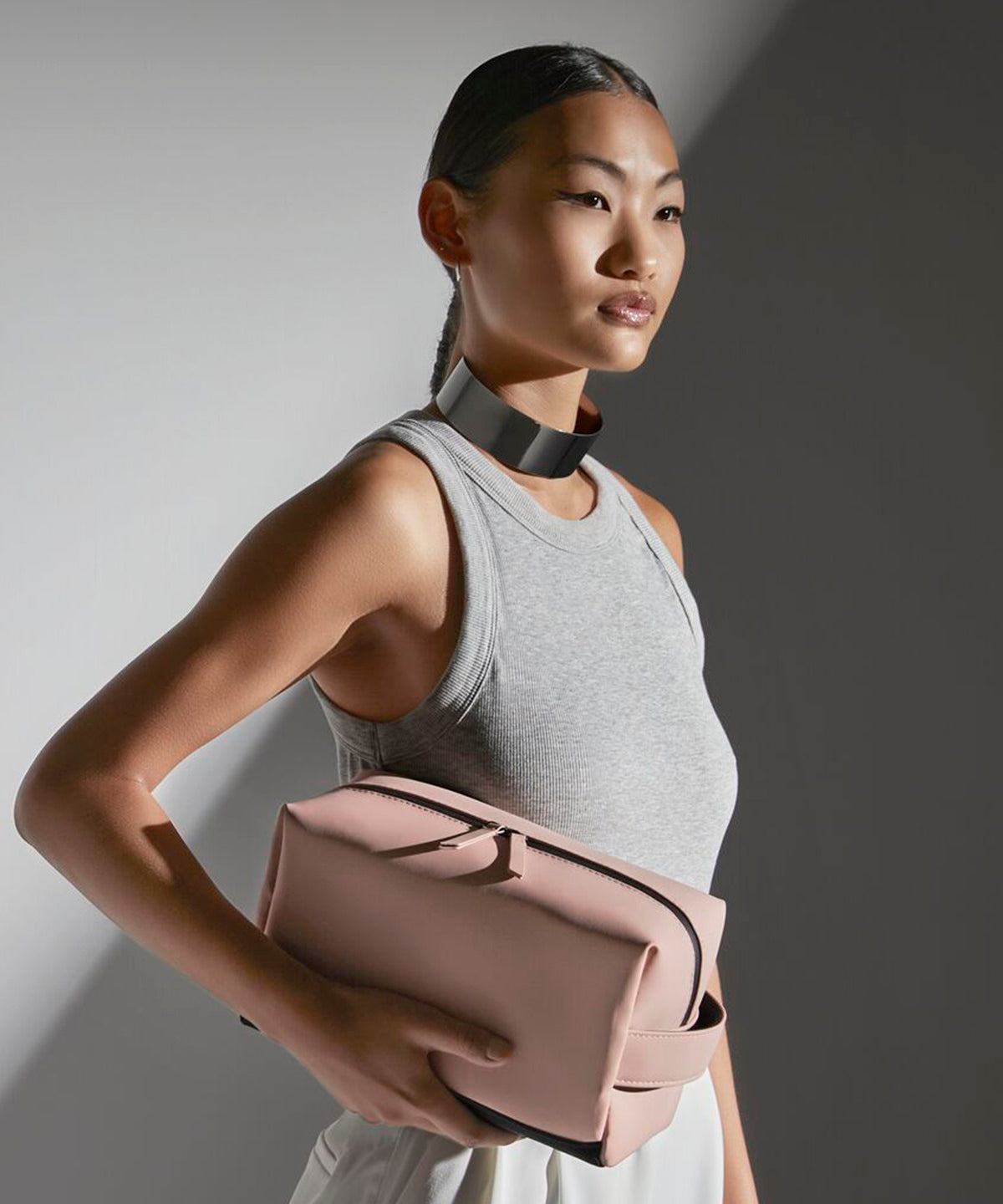 Matte PU toiletry/accessory case