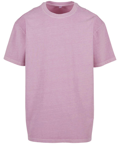 Acid washed heavy oversized tee