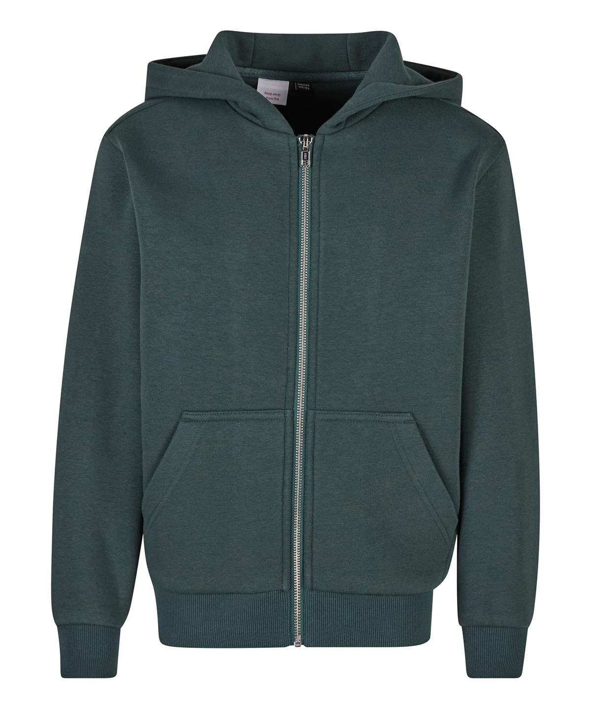 Kids fluffy zip hoodie