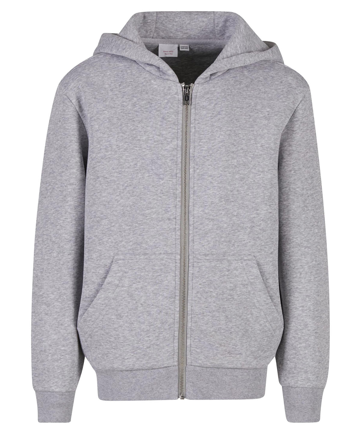 Kids fluffy zip hoodie