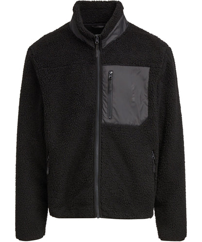 Bonded sherpa jacket