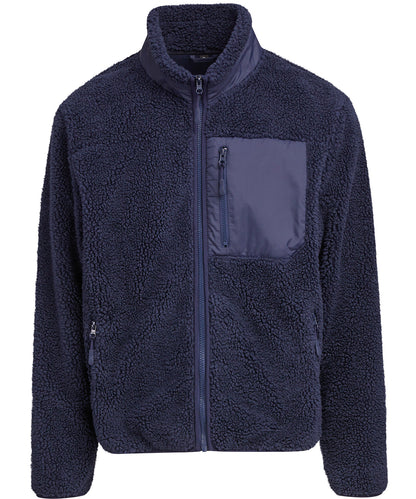 Bonded sherpa jacket