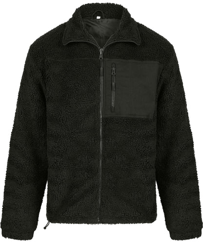Recycled sherpa fleece
