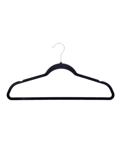 Velvet-effect coat hangers (25-pack)