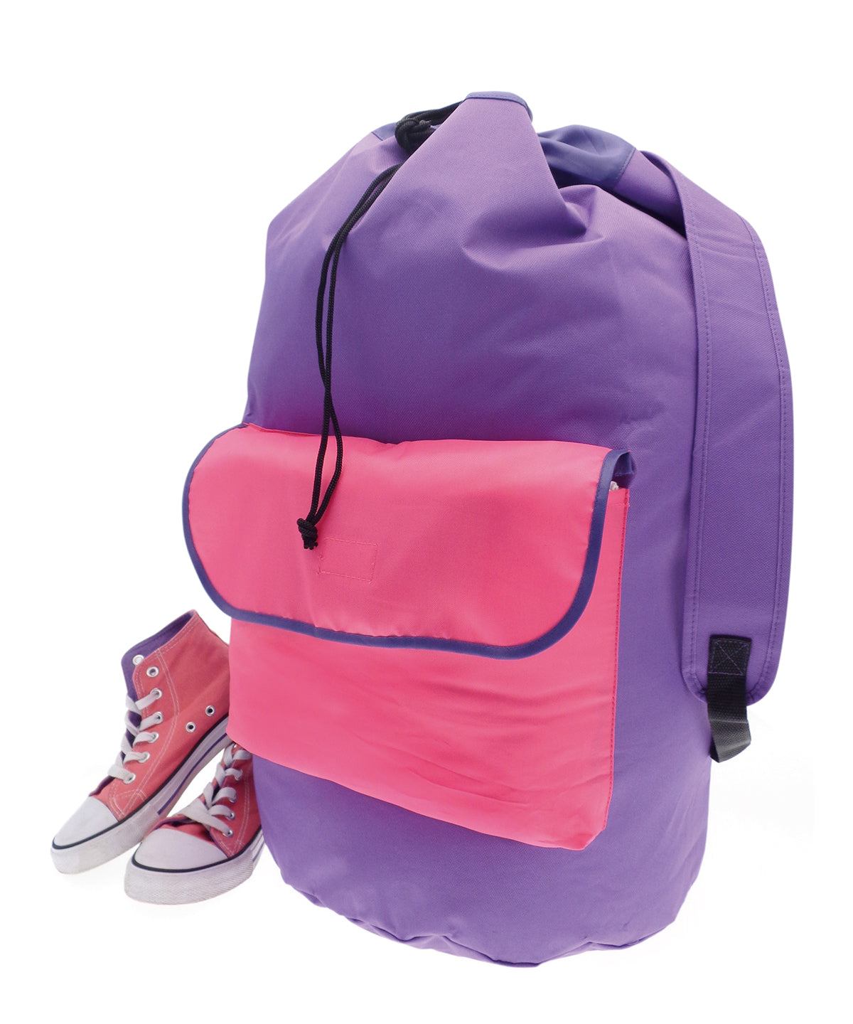 Student laundry backpack