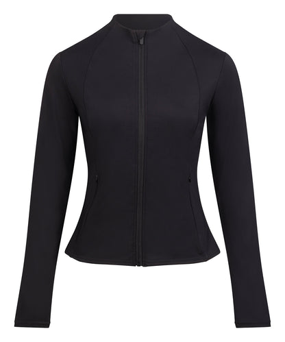 Women’s recycled tech-zip jacket