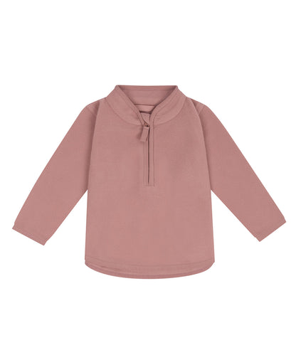 1/2-zip lightweight fleece