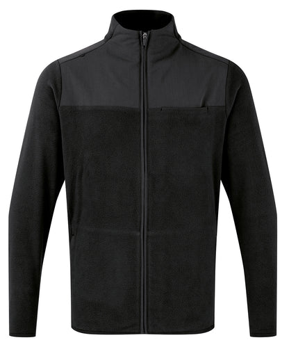 Agility' men's panelled fleece jacket