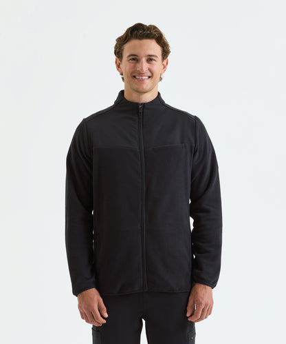 Agility' men's panelled fleece jacket