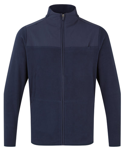 Agility' men's panelled fleece jacket