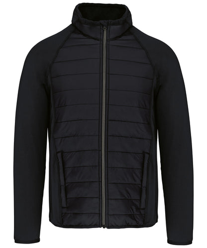 Dual-fabric sports jacket