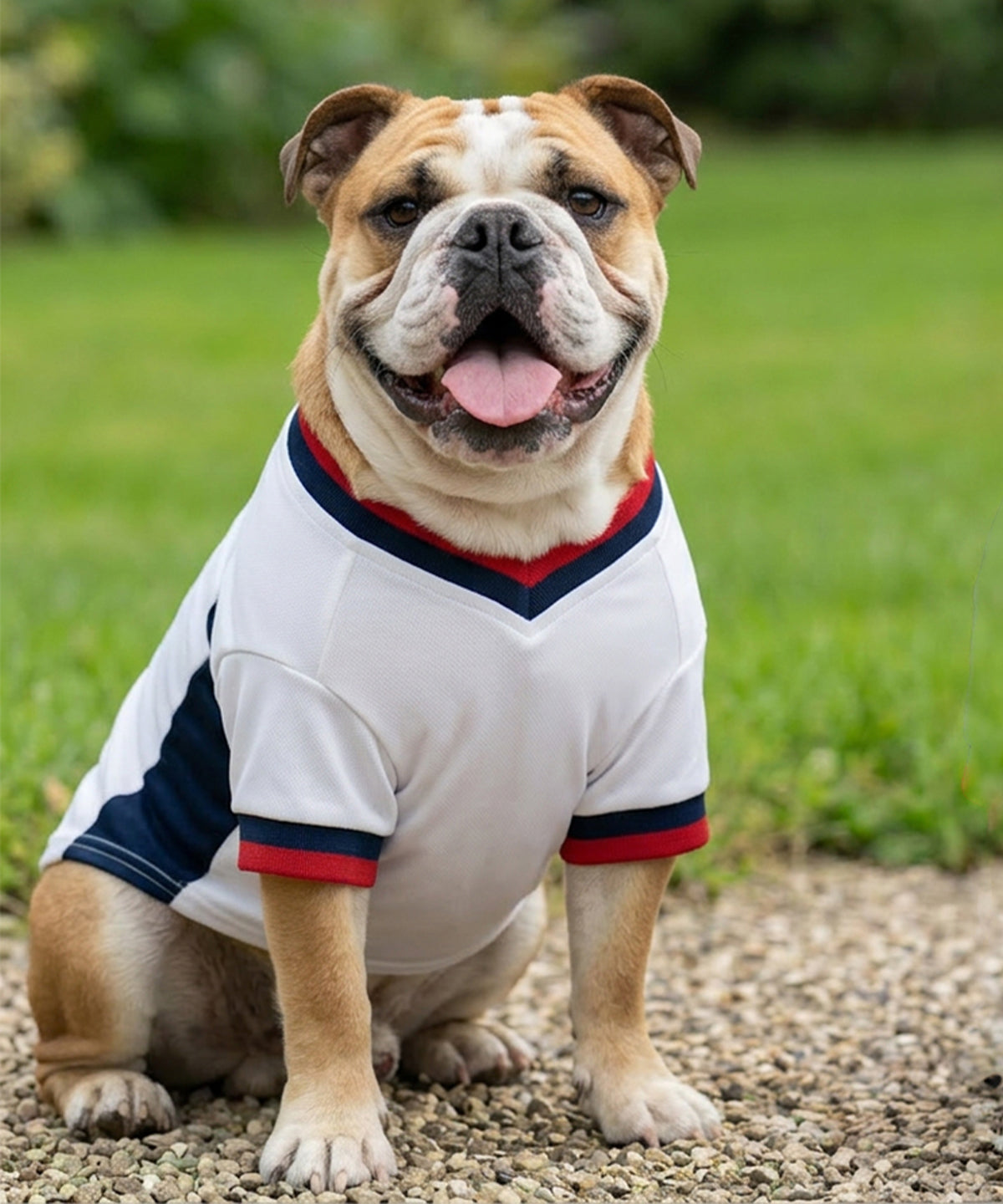 Dog’s football t-shirt