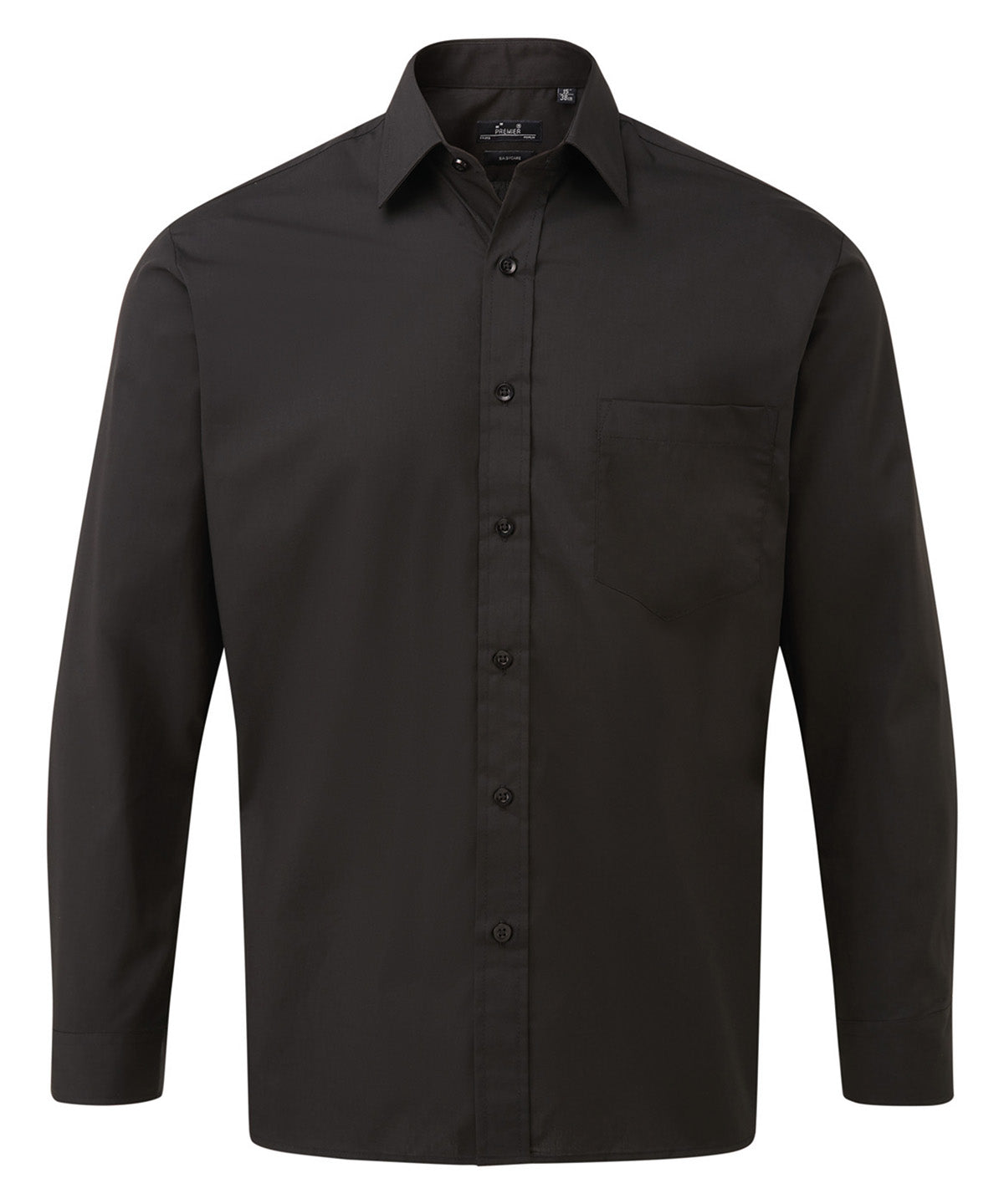 Long sleeve poplin shirt