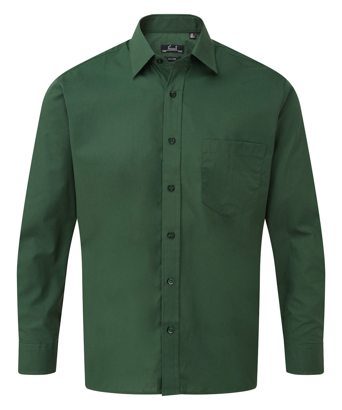 Long sleeve poplin shirt