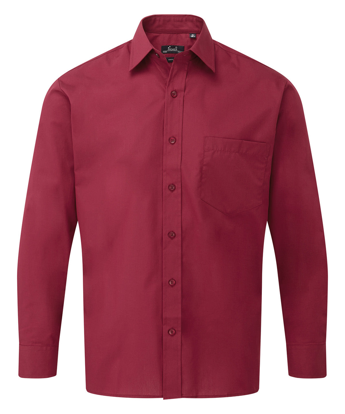 Long sleeve poplin shirt