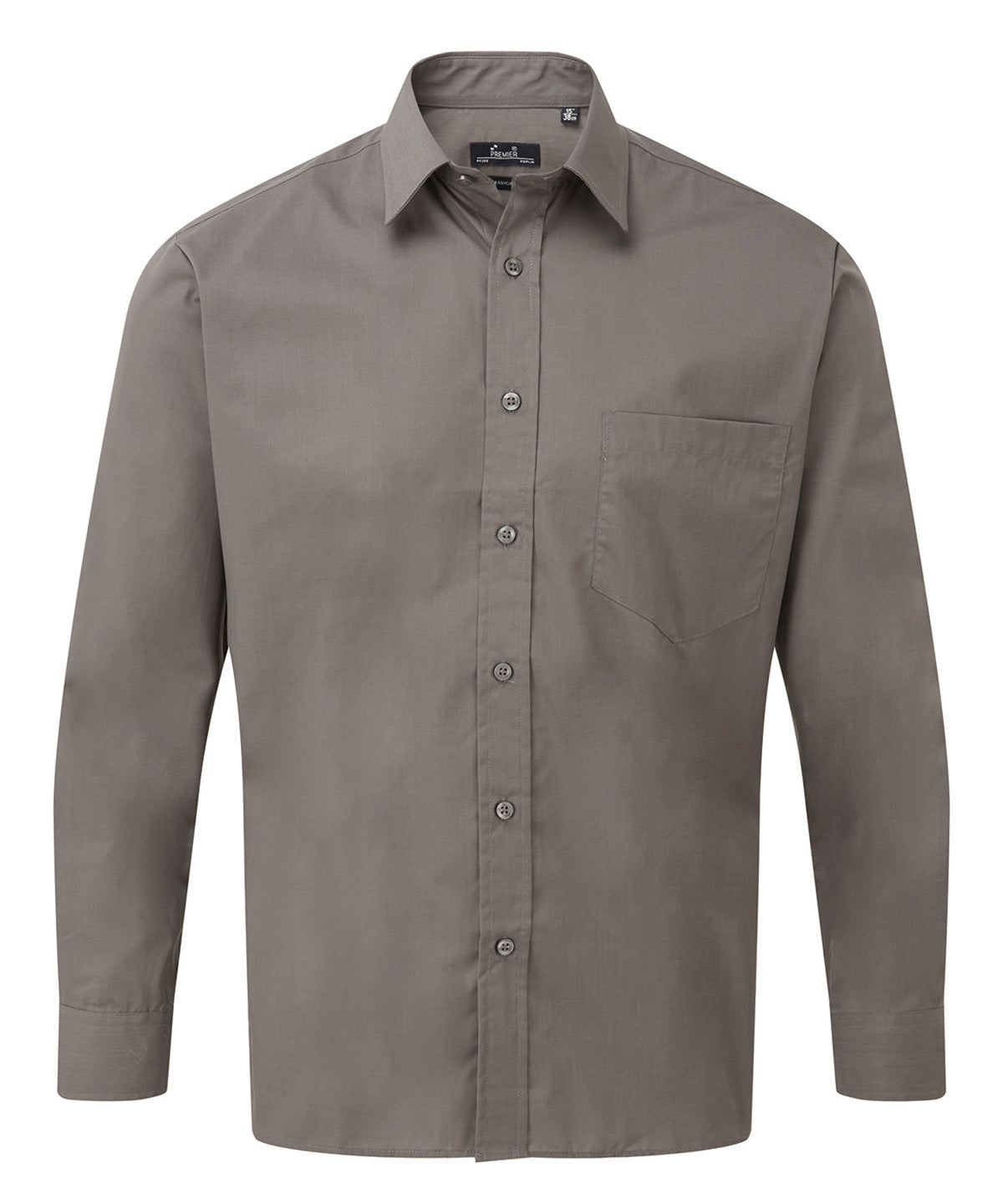 Long sleeve poplin shirt