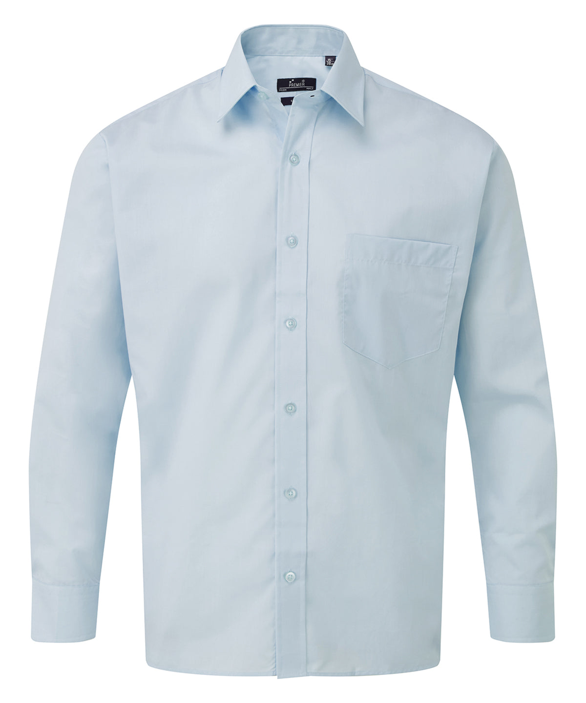 Long sleeve poplin shirt