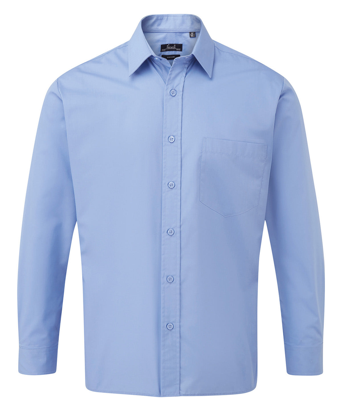 Long sleeve poplin shirt