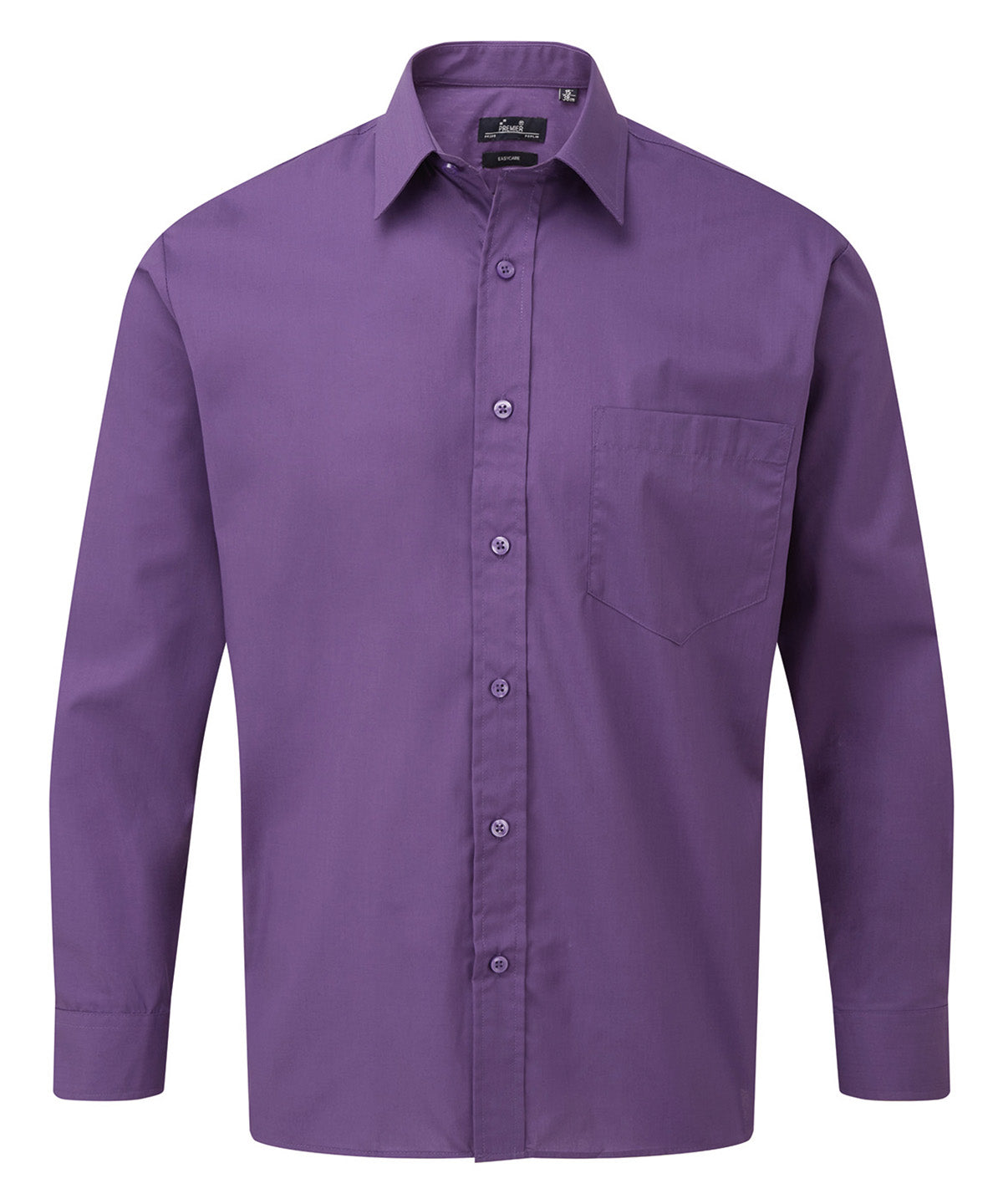 Long sleeve poplin shirt