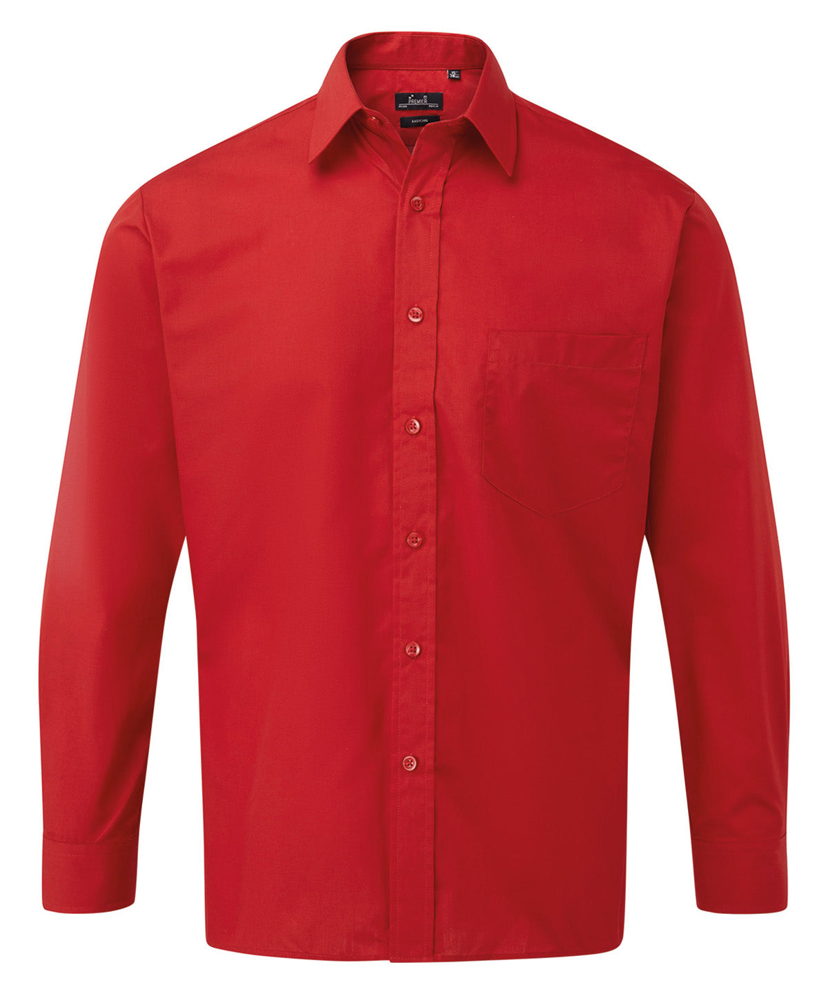 Long sleeve poplin shirt