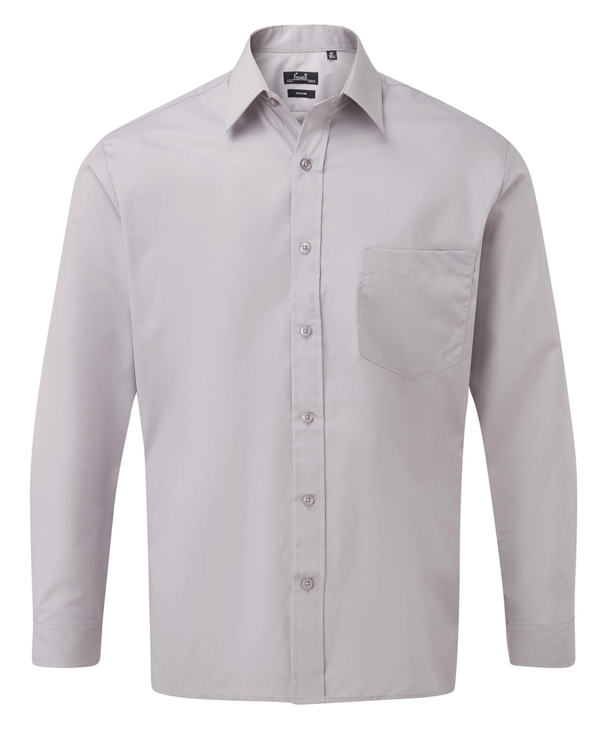 Long sleeve poplin shirt