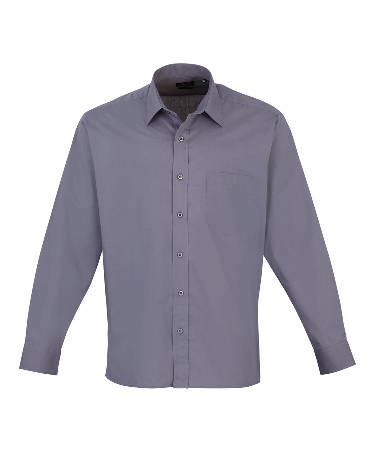 Long sleeve poplin shirt