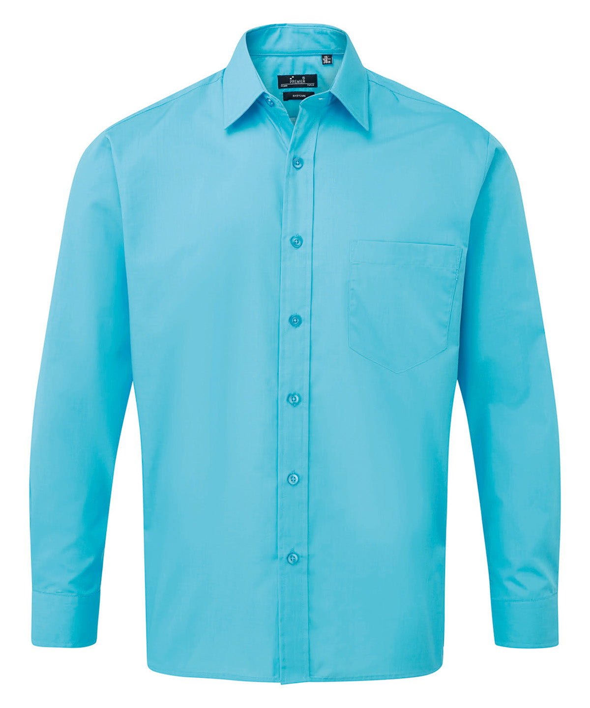 Long sleeve poplin shirt