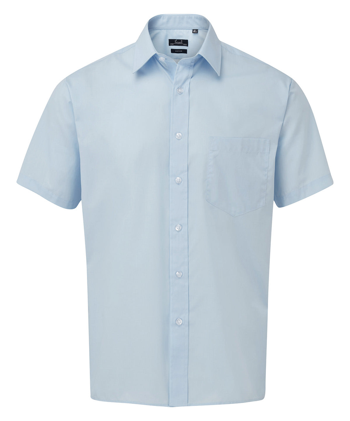 Short sleeve poplin shirt