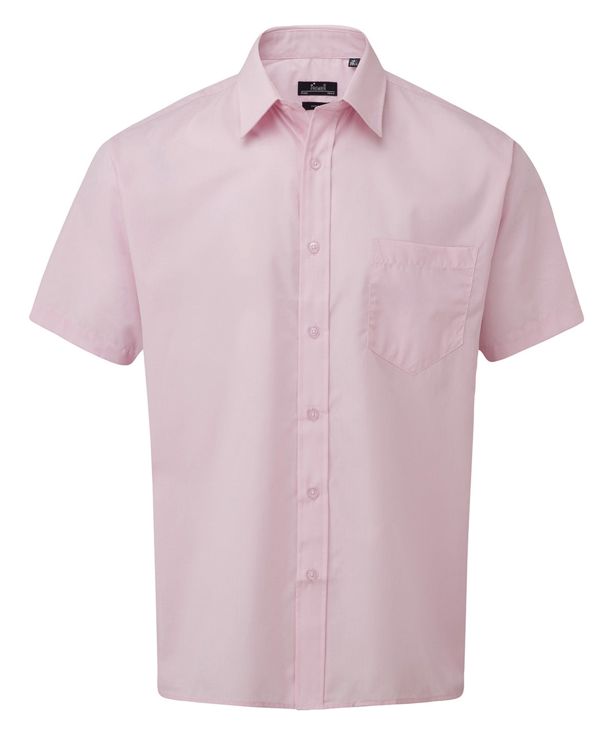 Short sleeve poplin shirt