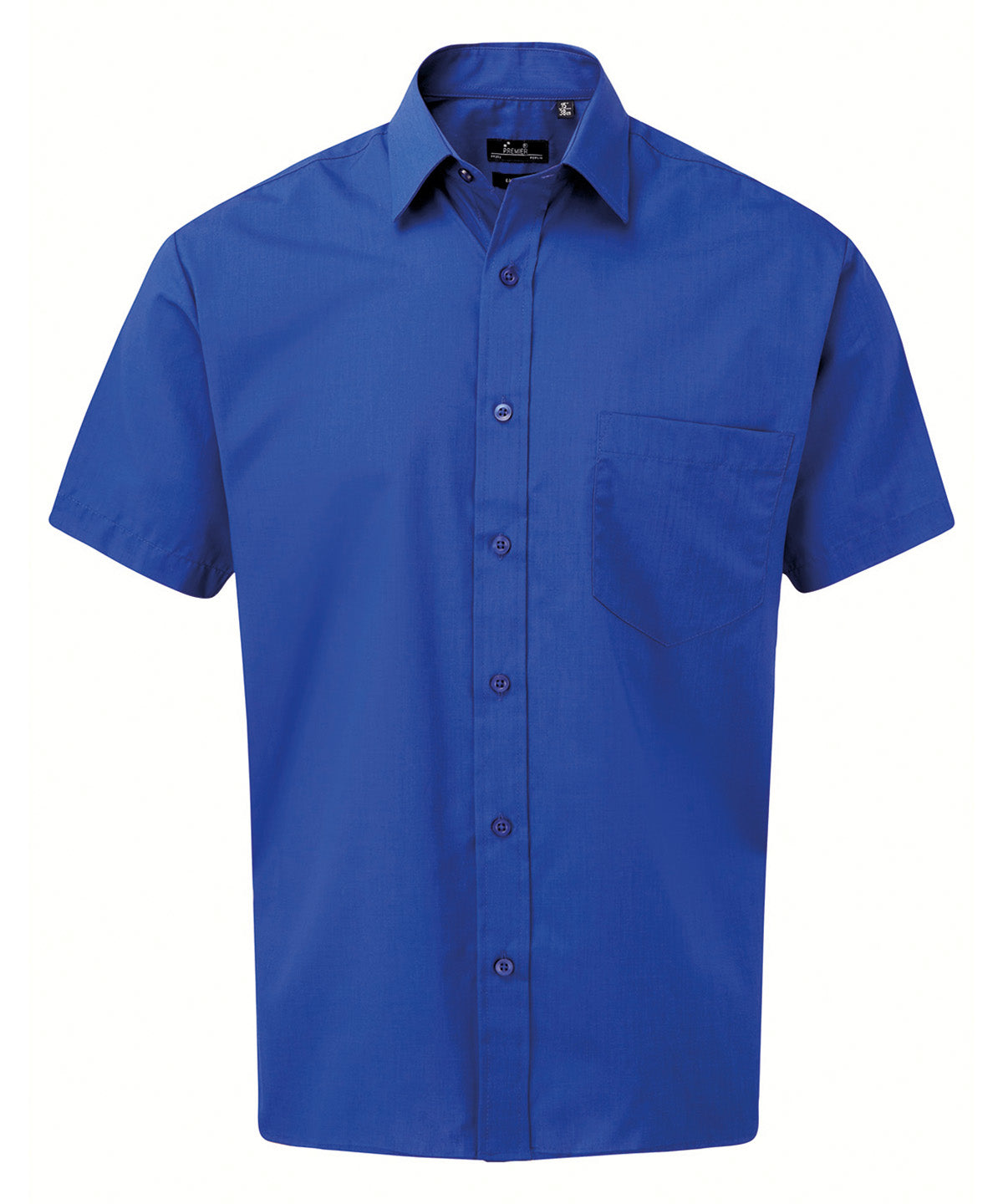 Short sleeve poplin shirt