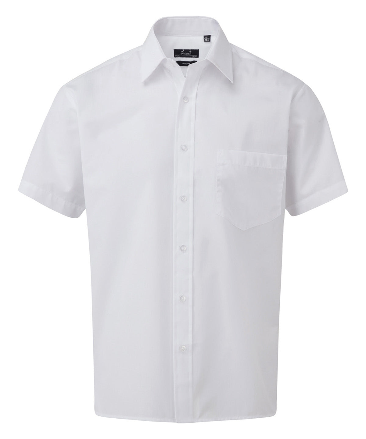 Short sleeve poplin shirt