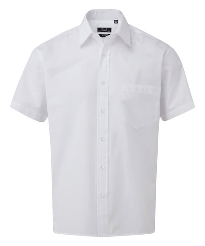 Short sleeve poplin shirt