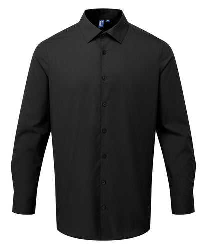 Long sleeve ‘Recyclight’ poplin shirt