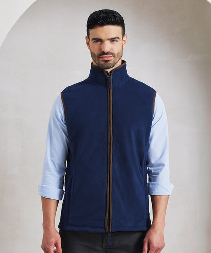 Artisan fleece gilet
