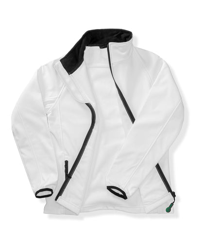 Women's Core printable softshell jacket