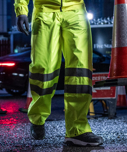 Hi-vis pro pack-away trousers