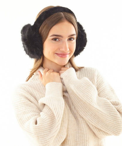 Luxury fur ear muffs