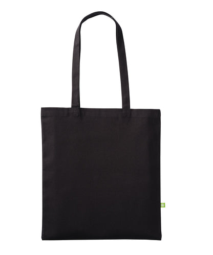 Premium organic canvas shopper long handle