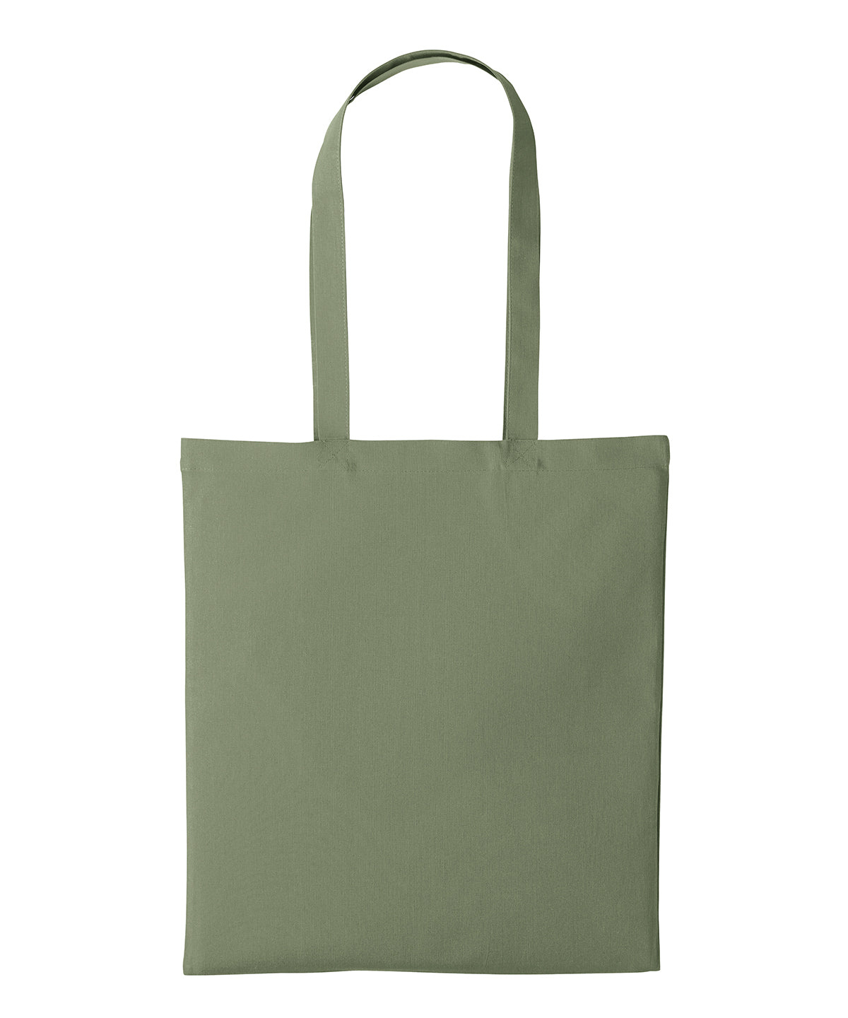 Recycled cotton shopper long handle