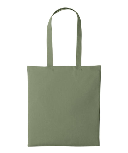 Recycled cotton shopper long handle