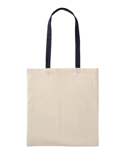 Recycled cotton shopper long handle
