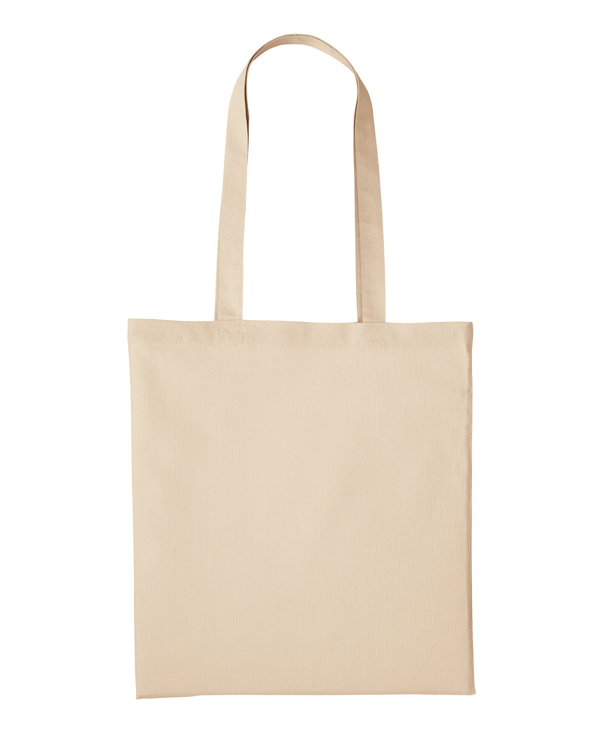 Recycled cotton shopper long handle